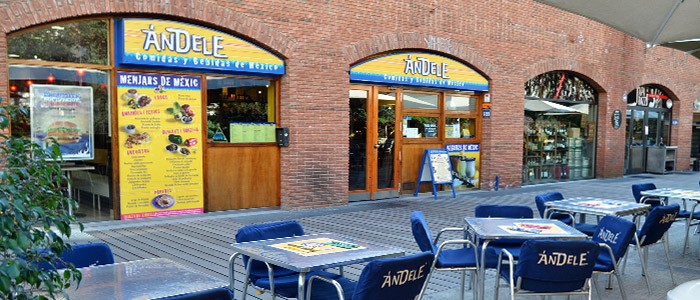 ANDELE RESTAURANTE MEXICANO BARCELONA TERRAZAS EN BCN QUE SE CUECE EN BCN