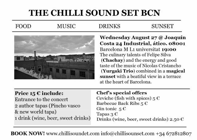 CHILLI SOUNDSET BARCELONA qué se cuece en bcn