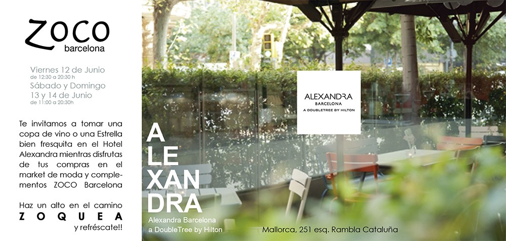 ZOCO MARKET BARCELONA, 12,13 Y 14 DE JUNIO 2015