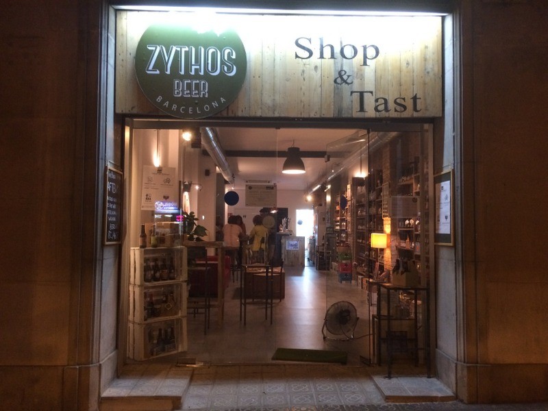 ZYTHOS BEER BARCELONA, CERVEZAS ARTESANAS EN EL EIXAMPLE