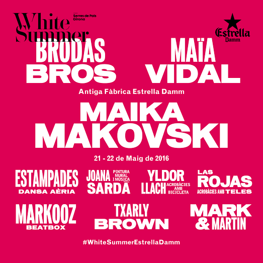 WHITE SUMMER, POR PRIMERA VEZ EN BARCELONA Y DE LA MANO DE ESTRELLA DAMM