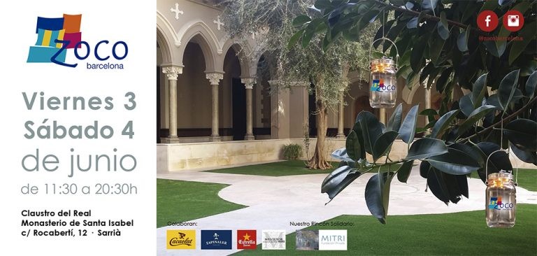 ESTE FIN DE SEMANA, 3 Y 4 DE JUNIO, VUELVE ZOCO BARCELONA