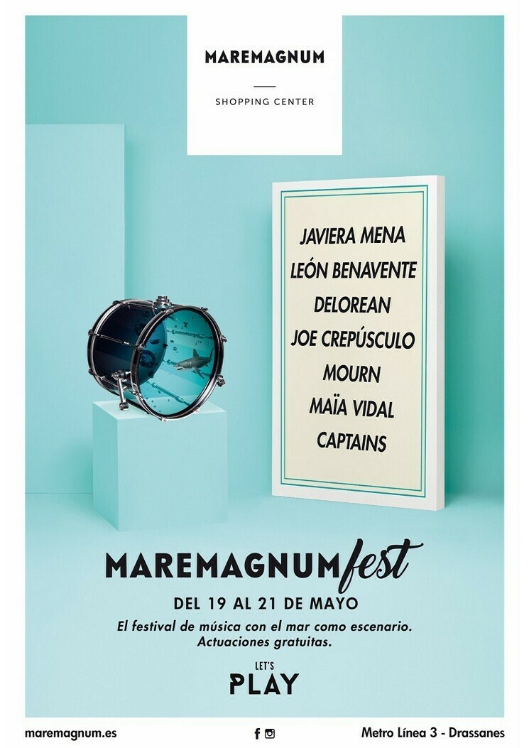 PRIMER MAREMAGNUM FEST DEL 19 AL 21 DE MAYO EN BARCELONA