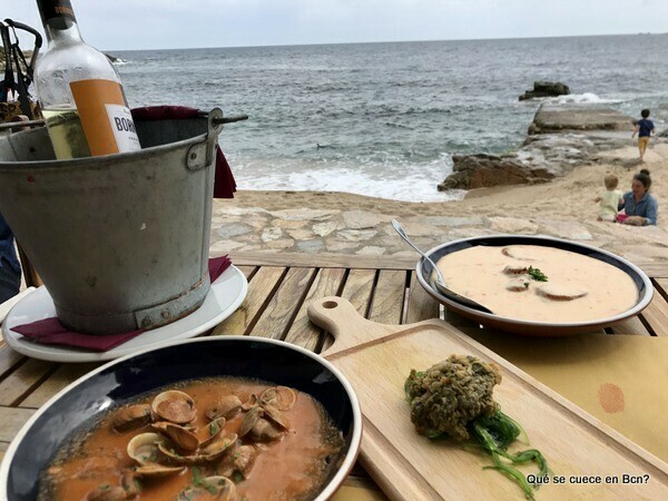 RESTAURANTE TRAGAMAR FRENTE AL MAR EN CALELLA, COSTA BRAVA