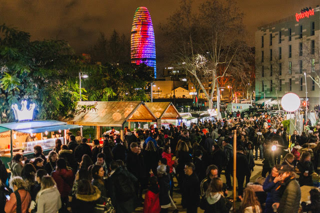 Van Van Market Febrero 2020 Barcelona con el Festival Llum Bcn